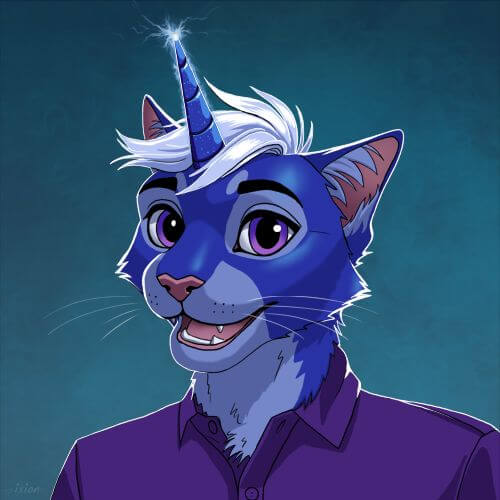 Self-portrait of Ixion Space-Cat